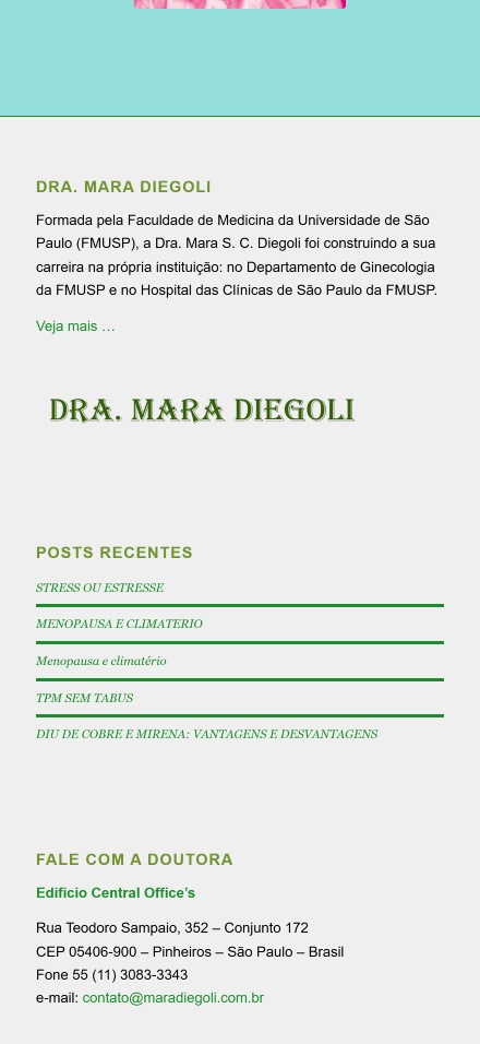 Mara Diegoli – Site Oficial da Doutora
